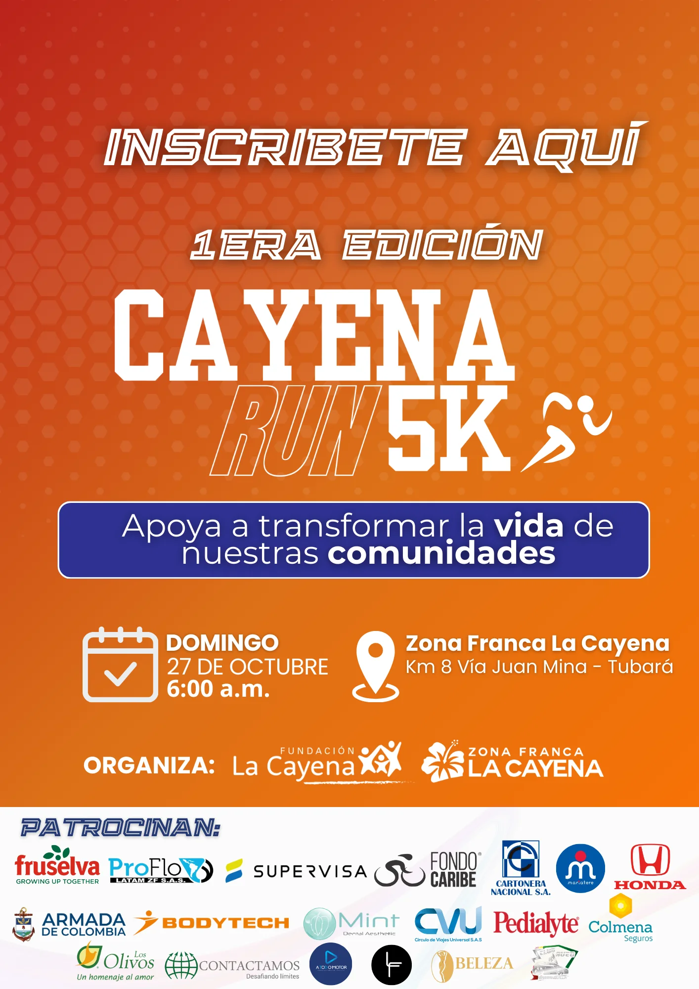 POP UP CAYENA RUN